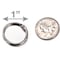 Oic Book Rings, 1" Diameter, 100/BX, Silver PK OIC99701 - alternate 3